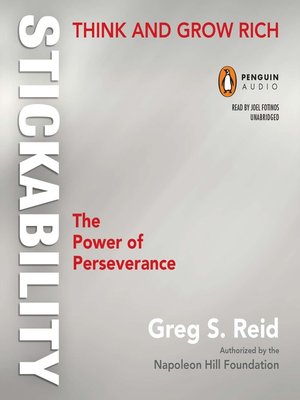 cover image of Think and Grow Rich "Stickability"